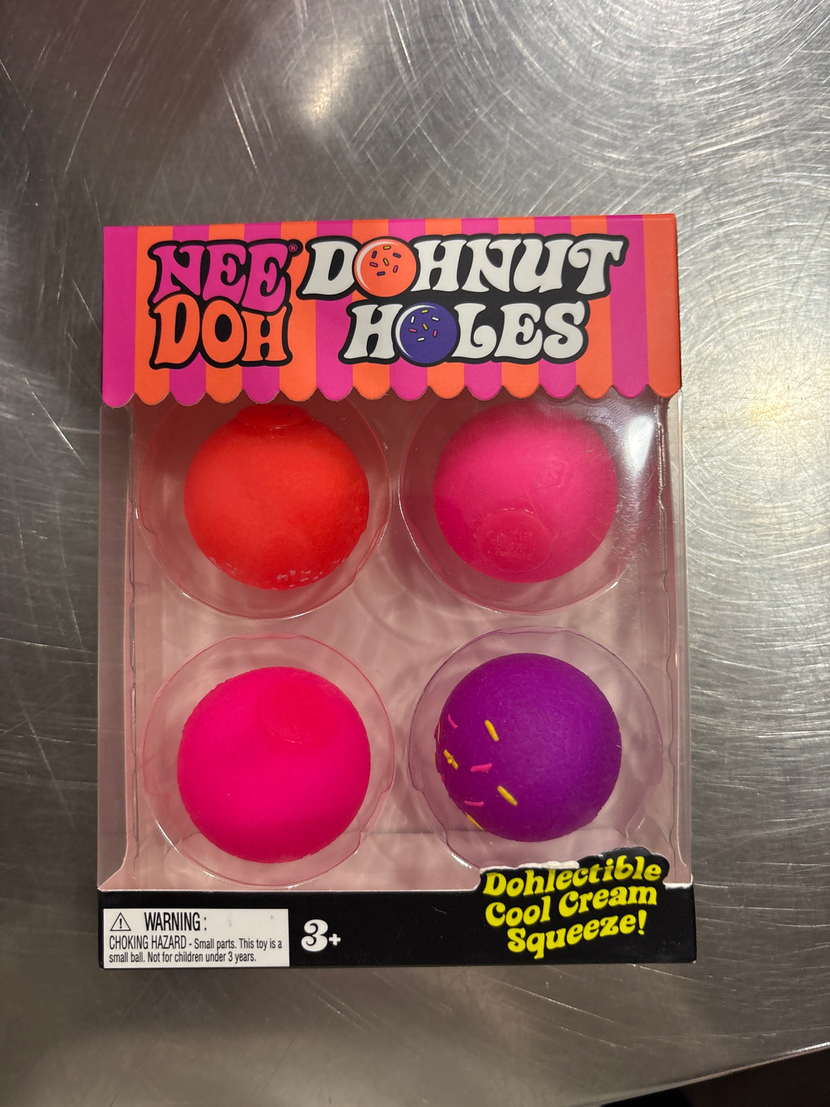 Schylling NeeDoh Fidget Toy – Squishy Sensory Stress Ball for Kids & Adults