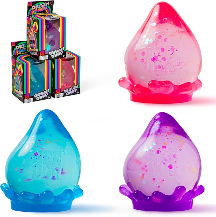 Schylling NeeDoh Fidget Toy – Squishy Sensory Stress Ball for Kids & Adults