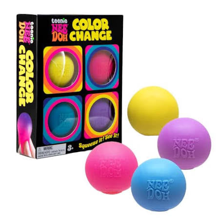 Schylling NeeDoh Fidget Toy – Squishy Sensory Stress Ball for Kids & Adults