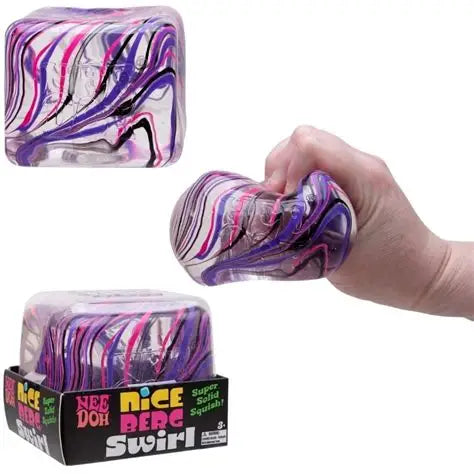 Schylling NeeDoh Fidget Toy – Squishy Sensory Stress Ball for Kids & Adults