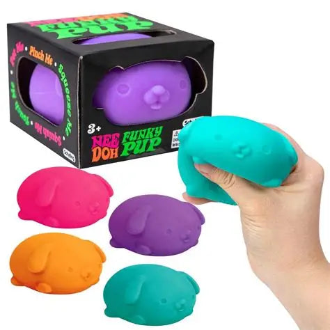 Schylling NeeDoh Fidget Toy – Squishy Sensory Stress Ball for Kids & Adults