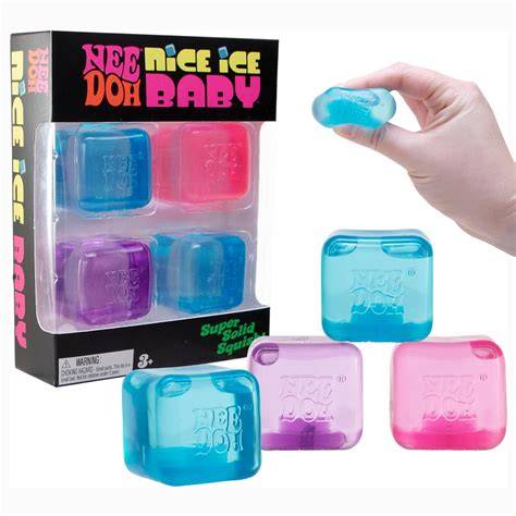 Schylling NeeDoh Fidget Toy – Squishy Sensory Stress Ball for Kids & Adults