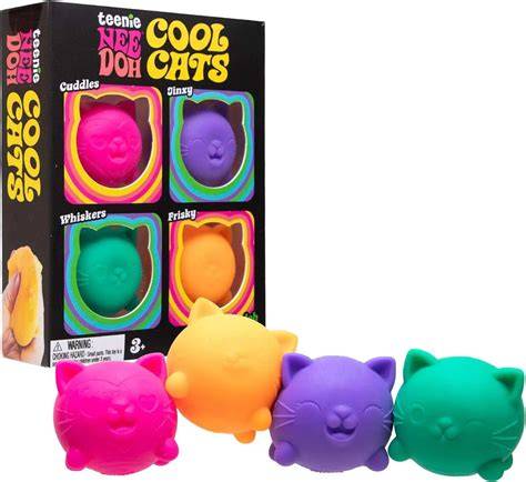 Schylling NeeDoh Fidget Toy – Squishy Sensory Stress Ball for Kids & Adults