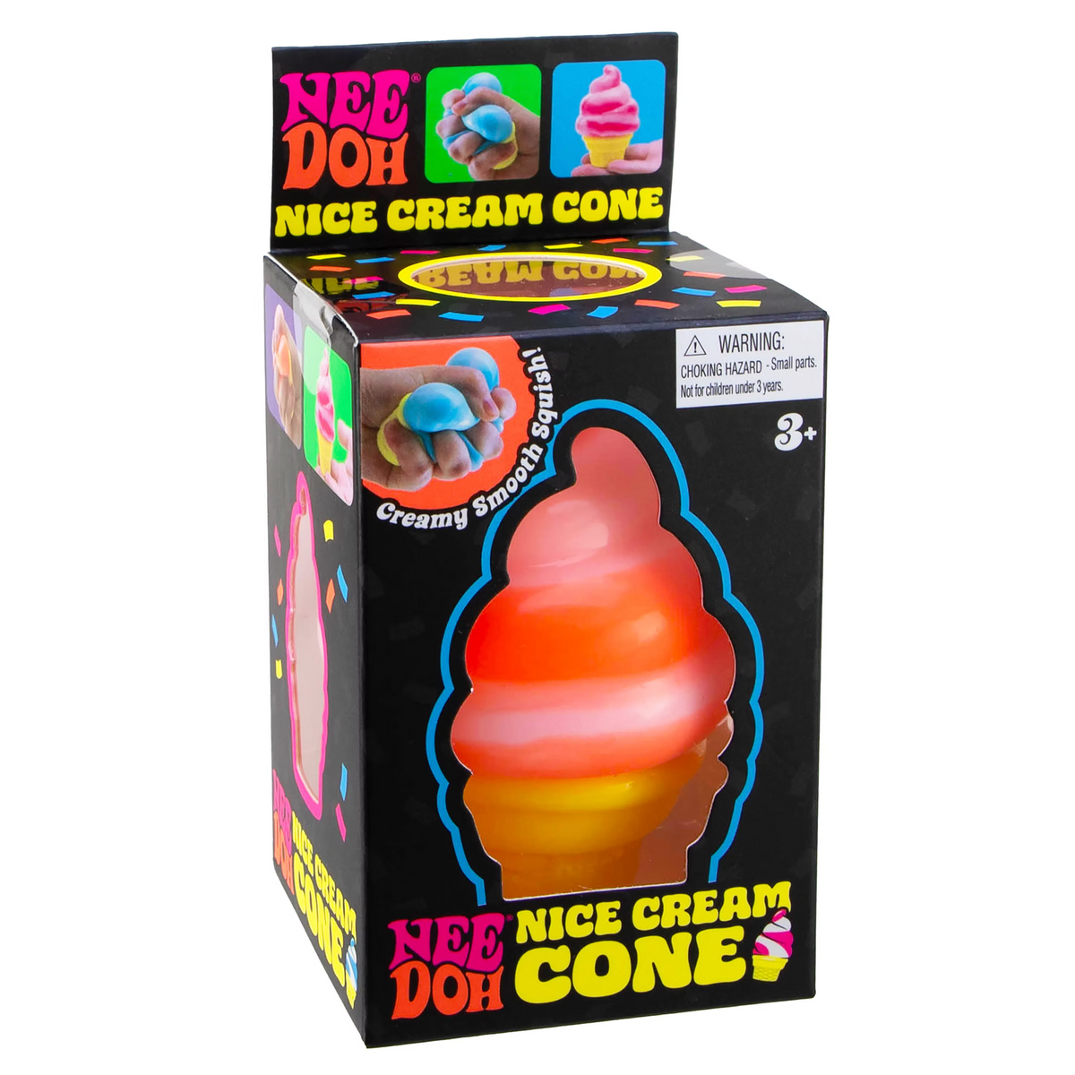 Schylling NeeDoh Fidget Toy – Squishy Sensory Stress Ball for Kids & Adults